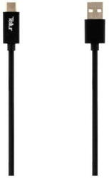 Tellur Data cable, USB to Type-C, 1m black (T-MLX38494) - pcone