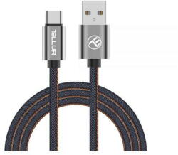 Tellur Data cable, USB to Type-C, 1m Denim (T-MLX38493) - pcone