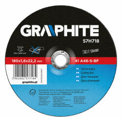 GRAPHITE 180 mm 57H718 Disc de taiere