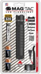 Maglite Фенер Mag-Lite MagTac LED, захранва се с 2 батерии CR123, 320lm, блистер, Водоустойчивост, черен