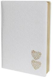 GIPTA Книга за сватбени пожелания, 20 x 28 cm, 90 g/m2, 140 листа (2156)