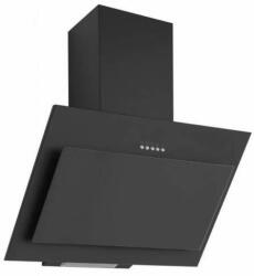 Ecorgan Silverline KYRA 3460 kürtős döntött ernyős páraelszívó fekete 60 cm (Silverline KYRA 3460)