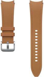 Samsung Curea smartwatch Samsung Hybrid Eco-Leather Band pentru Galaxy Watch6, (M/L), Maro (ET-SHR96LDEGEU)