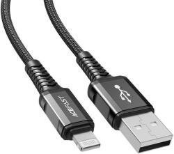 ACEFAST Cable USB to Lightning Acefast C1-02, 1.2m (czarny) (C1-02) - scom
