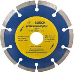 Bosch Disc diamantat pentru materiale constructii 125x22, 23x2x7mm (2608600032) - casabrico Disc de taiere