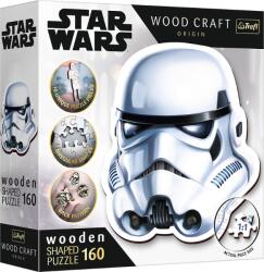 Trefl Trefl, Wood Craft, Star Wars, Stormtrooper's Helmet, puzzle, 160 piese