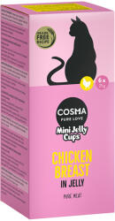Cosma 6x25g Cosma Mini Jelly Cups csirkemell macskasnack