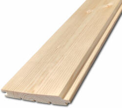 PUIDUKODA Lambriu lemn din rasinoase dimensiuni 12.5x96 mm lungime 4 m calitate AB grosime 12.5 mm culoare brad/pin natur