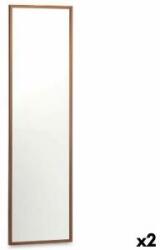 Gift Decor Oglindă de perete Bronz Lemn MDF 40 x 142, 5 x 3 cm (2 Unități)