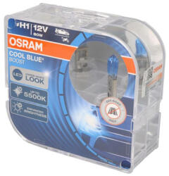 OSRAM Крушка OSRAM H1, 12V, 80W, 5500К, 1000lm, 2 броя