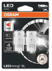 OSRAM Крушка OSRAM LED W21W, 12V, 1.4W, 66lm, 2 броя