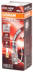 OSRAM Крушка OSRAM H3, 12V, 55W, 1450lm, 1 брой - Maslatabg - 15,29 лв