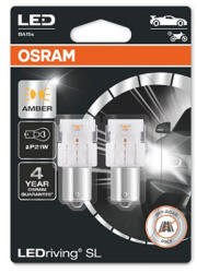 OSRAM Крушка OSRAM LED P21W, 12V, 1.3W, 56lm, 2 броя