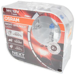 OSRAM Крушка OSRAM H1, 12V, 55W, 1550lm, 2 броя