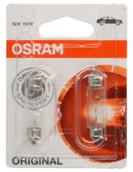 OSRAM Крушка OSRAM C10W, 12V, 10W, 100lm, 2 броя