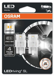 OSRAM Крушка OSRAM LED P21/5W, 12V, 1.3W, 55lm/10lm, 2 броя - Maslatabg - 34,87 лв