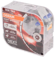 OSRAM Крушка OSRAM H3, 12V, 55W, 1450lm, 2 броя