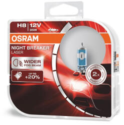 OSRAM Крушка OSRAM H8, 12V, 35W, 800lm, 2 броя