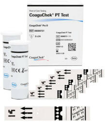  CoaguChek PT tesztcsíkok CoaguChek Pro II készülékhez 48db