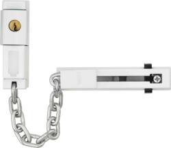 ABUS SK78 kulccsal zárható biztonsági lánc ajtóra - Fehér (836039)