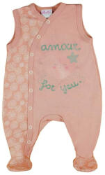  Ujjatlan baba rugdalózó szívecskés mintával (68)