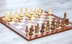  Francia akác összecsukható sakk-készlet