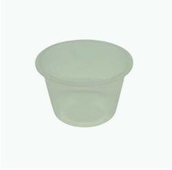 Kerek tálka 750ml PP víztiszta 124969/134683 (tető PP: 22000116, PET: 22000226)