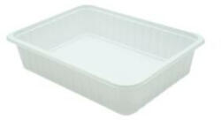Szögletes alj 500 ml PP fehér standard (Coveris) 124401/134106 (tető: 22200014)