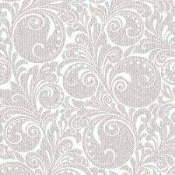 Mank papírszalvéta 33x33 cm 3 rétegű Jordan ezüst - padoving - 4 200 Ft