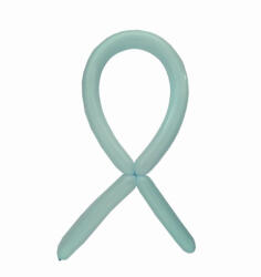 Balloons4party Set 15 baloane latex modelaj albastru macaron 125 cm