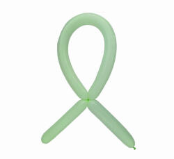 Balloons4party Set 15 baloane latex modelaj verde macaron 125 cm
