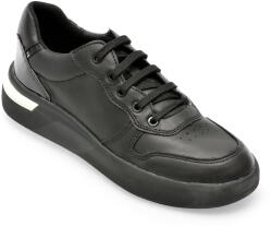 GEOX Pantofi GEOX negri, D35QFA, din piele naturala 36