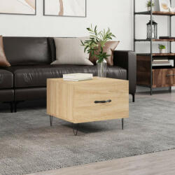 vidaXL sonoma tölgy színű szerelt fa dohányzóasztal 50 x 50 x 40 cm (829386) - balena