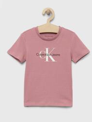 Calvin Klein gyerek póló rózsaszín - rózsaszín 56