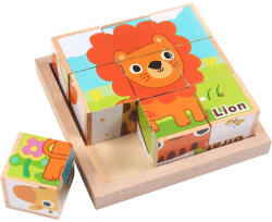 Leziter Fakocka puzzle, kirakós fajáték (BTE-6) - homelux