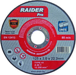 Raider 125 mm 160125