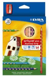 LYRA Groove Slim színes ceruza 36 db+hegyező (2821360)