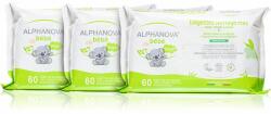 Alphanova Baby Bio servetele delicate pentru copii fara parfum 3x60 buc