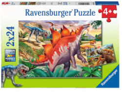 Ravensburger Puzzle 2x24 db - Vadállatok (5179)