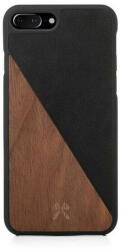 Woodcessories Husa Woodcessories EcoSplit Wooden+Leather iPhone 7+ / 8+ Walnut/black eco249 (T-MLX16140) - pcone