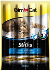 Gimborn GIMCAT Sticks lazac és pisztráng cabanas macskáknak 4db