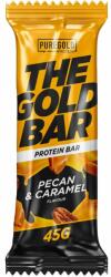 Pure Gold The Gold Bar protein szelet Pecan & Caramel - 45g - bio
