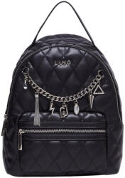 LIU JO Ecs M fekete steppelt láncos női hátizsák (AF3255E042622222)