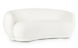 TECLA design boucle kanapé - fehér/beige - 190cm (BIZ-0743884)
