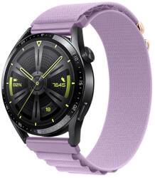 BSTRAP Nylon Loop szíj Huawei Watch 3 / 3 Pro, lavender (SSG037C0810)