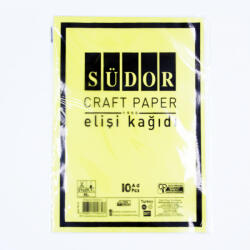 Südor Színes Kivágó Lapok A/4 10 lap 10 szín/csomag (FK-01)