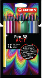 STABILO Arty Pen 68 Filctoll Készlet 12 Darab/Készlet (68120120)