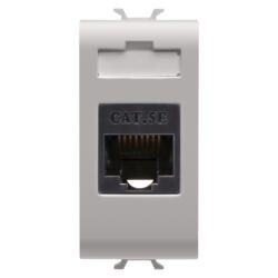 Gewiss Priza UTP CAT 5E 1M Gewiss Chorus bej satinat MAT GW13421 (GW13421)