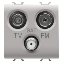 Gewiss Priza TV+FM+SAT 2M Gewiss Chorus bej satinat MAT GW13382 (GW13382)