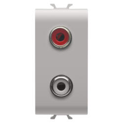 Gewiss Priza audio si video RCA 1M Gewiss Chorus bej satinat MAT GW13453 (GW13453)